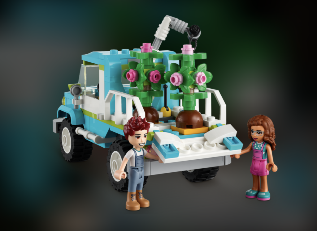 LEGO Friends 41707 Vehículo para plantar árboles 6 1024x748