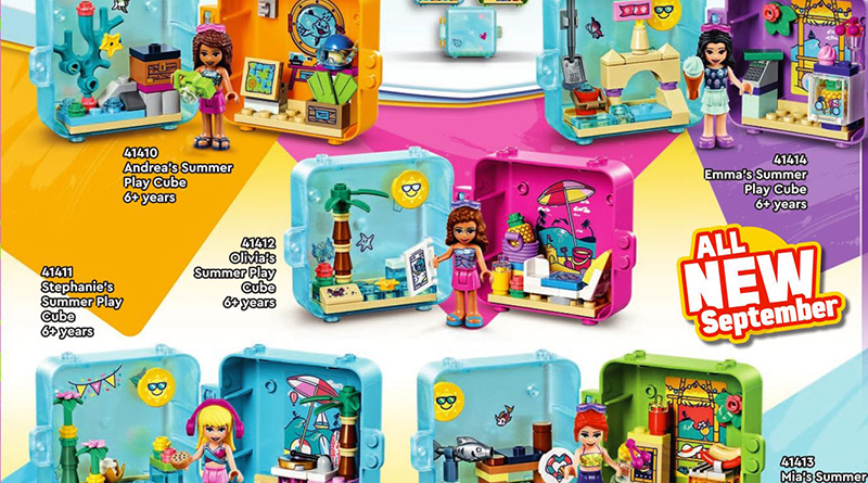 LEGO Friends Play Cubes Series 3 Featured