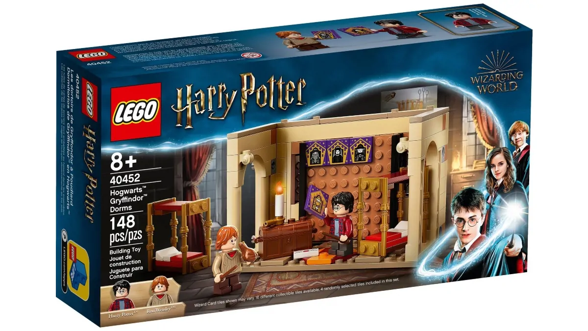LEGO Harry Potter 40452 Gryffindor Dorms GWP available now