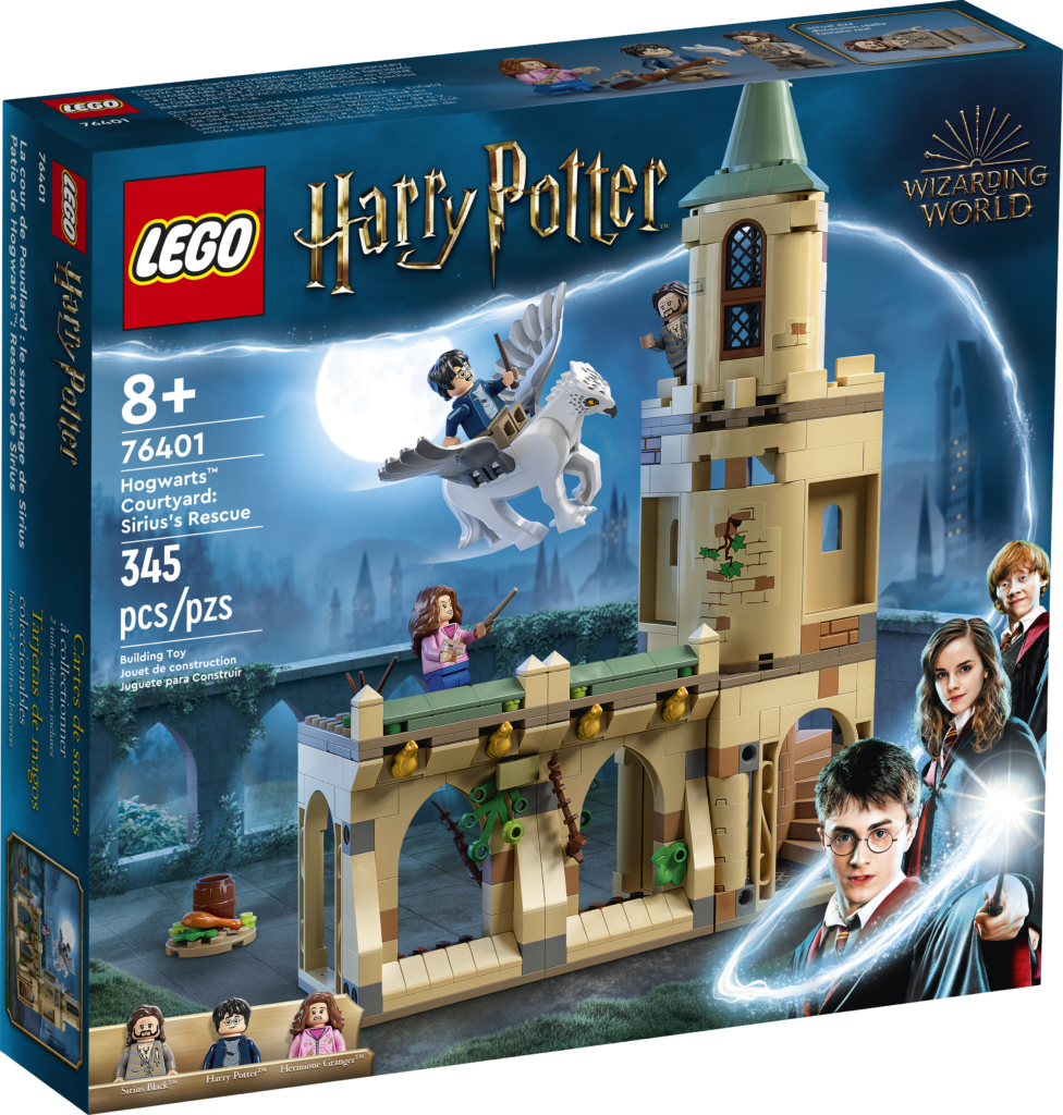 LEGO Harry Potter 76401 Hogwarts Courtyard Siriuss Rescue 1
