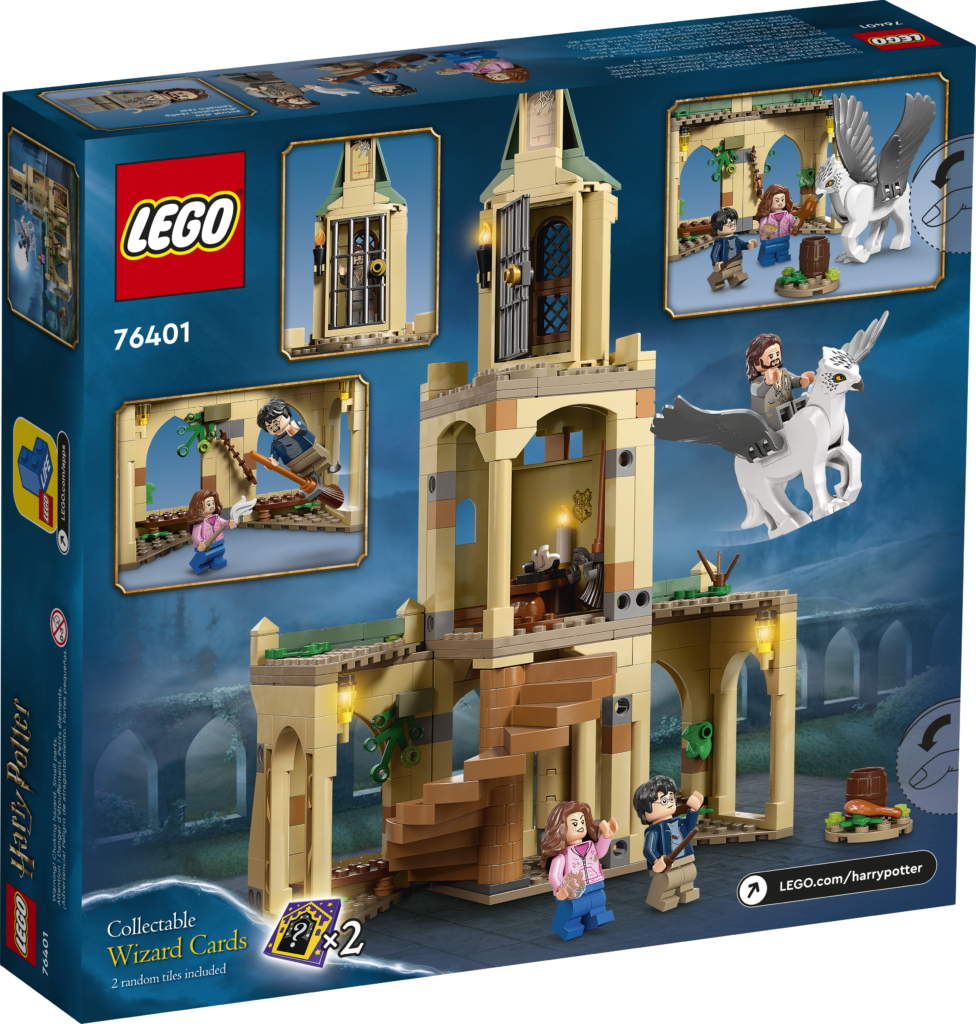 LEGO Harry Potter 76401 Hogwarts Courtyard Siriuss Rescue 2
