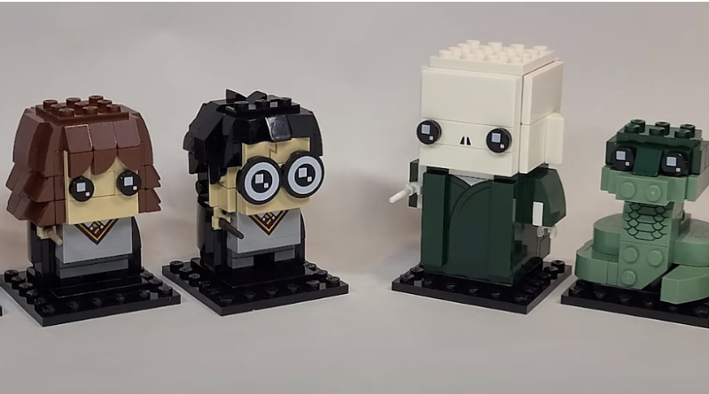 LEGO ჰარი პოტერი Brickheadz 40495 40496 პირველი გამოვლენა გამორჩეულია