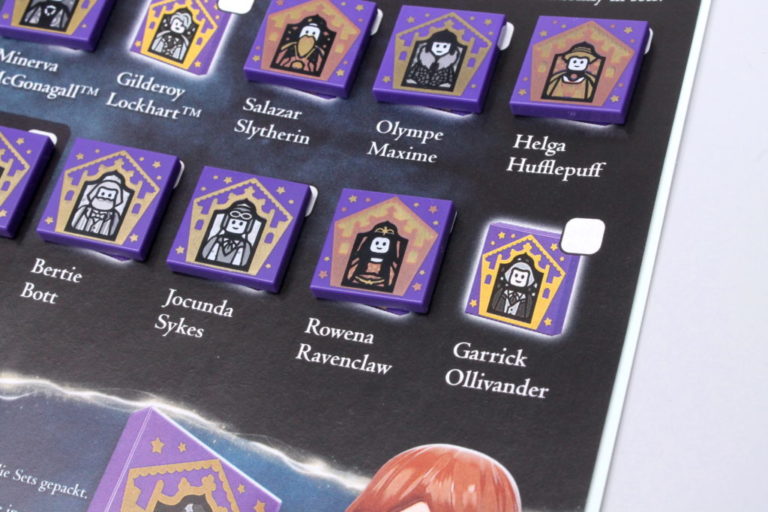LEGO Harry Potter Collectible Wizard Cards checklist