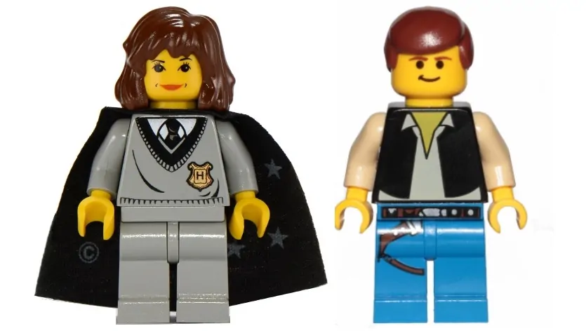 LEGO Harry Potter Star Wars Hermione Granger Han Solo classic minifigures
