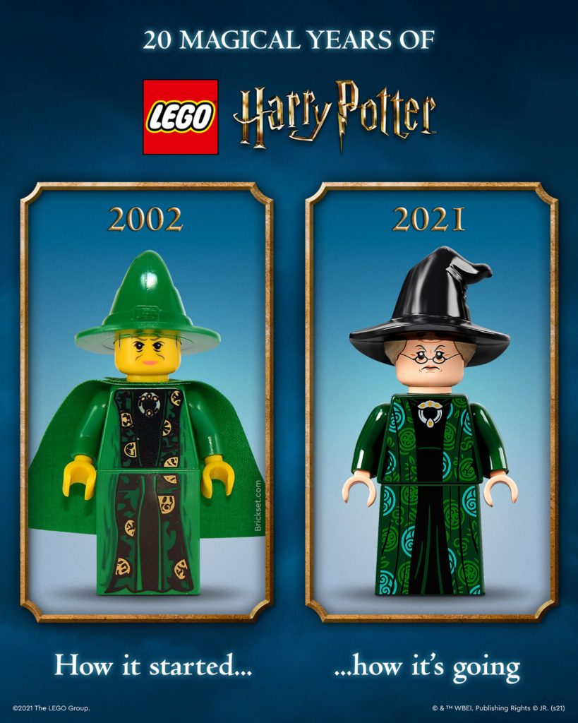 LEGO Harry Potter minifigure comparison 4