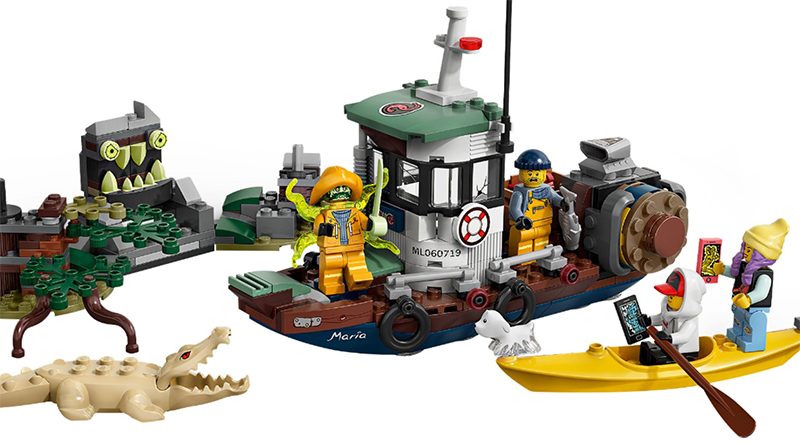 LEGO Hidden Side 70419 Wrecked Shrimp Boat
