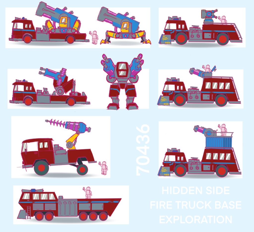 LEGO Hidden Side 70436 Phantom Fire Truck 3000 designs 8
