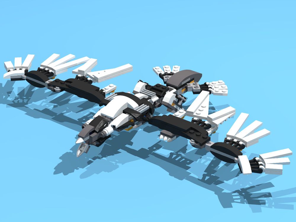 LEGO Horizon Zero Dawn Stormbird build