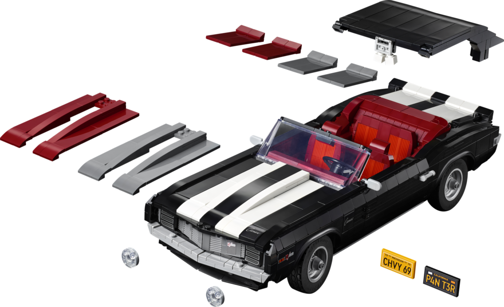 LEGO ICONS 10304 Chevrolet Camaro Z28 8