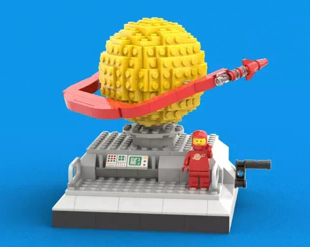 LEGO IDeas rotating logo