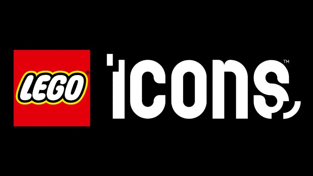 Se muestra el logotipo de los iconos de LEGO