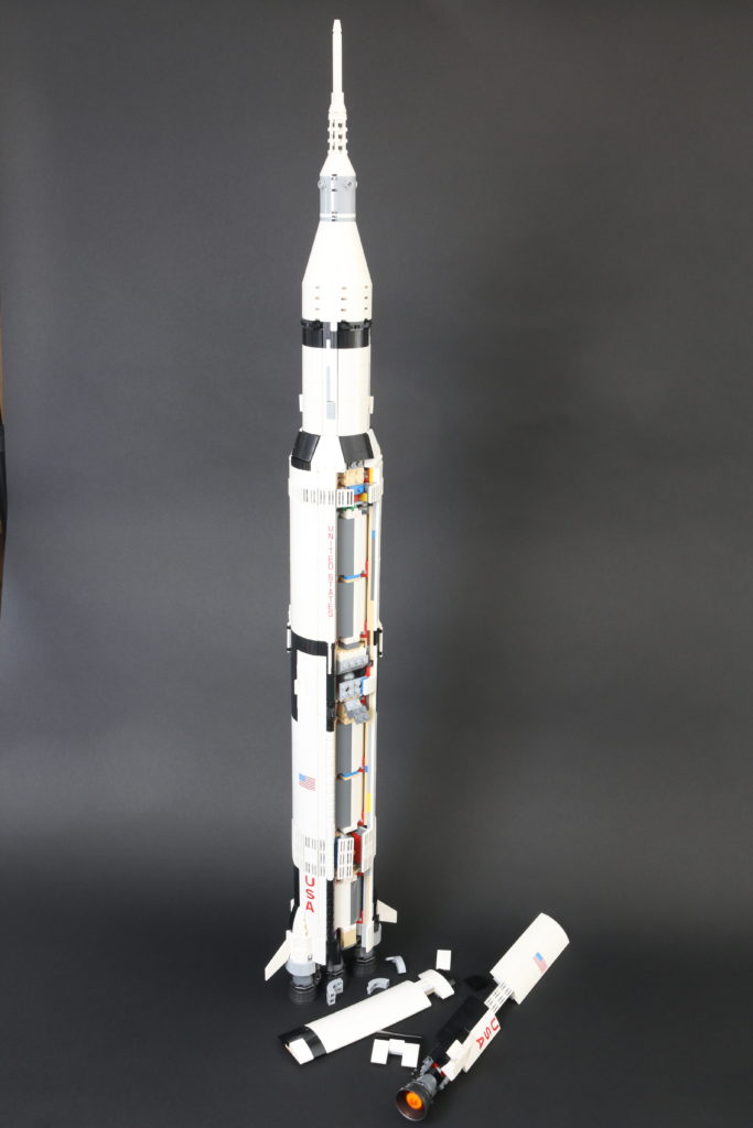 Ambient Tøj Alternativt forslag LEGO Ideas 21309 / 92176 NASA Apollo Saturn V review