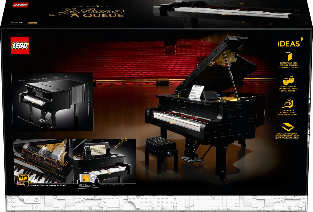 LEGO Ideas 21323 Grand Piano 12