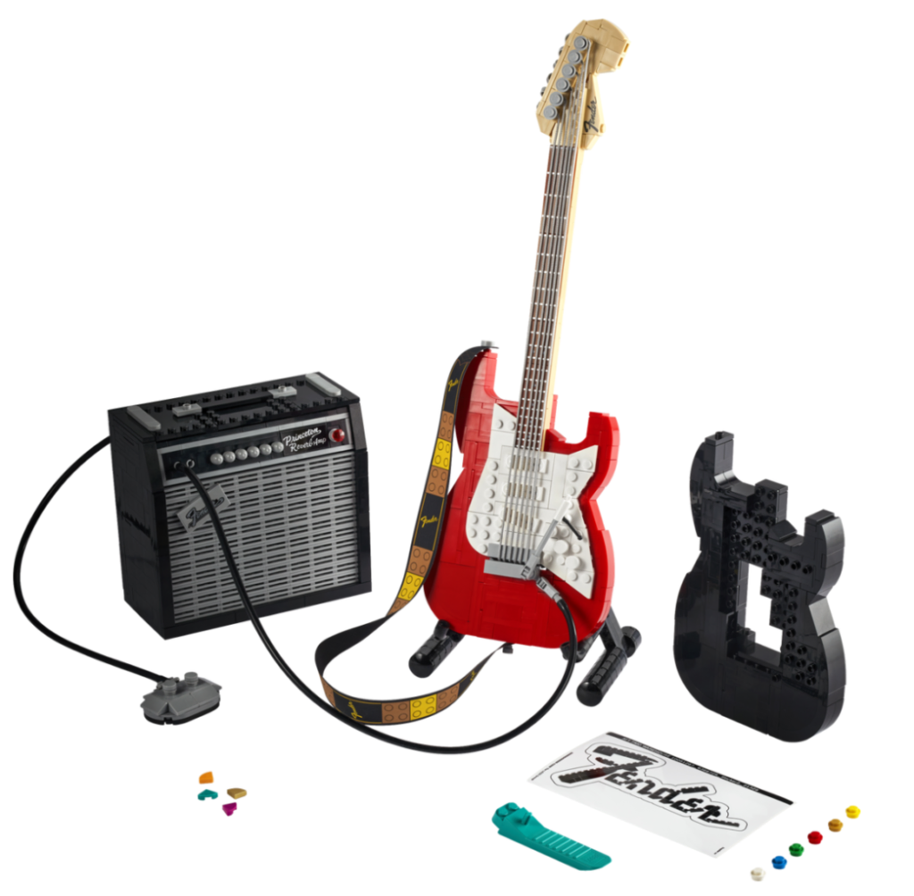 LEGO Ideas 21329 Fender Stratocaster Inhalt