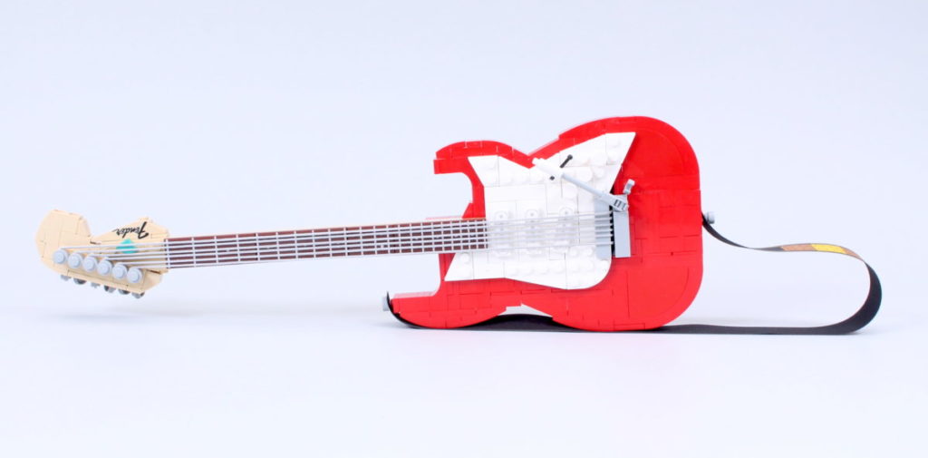LEGO Ideas 21329 Fender Stratocaster review 35