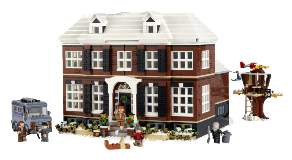 LEGO Ideas 21330 Home Alone contents