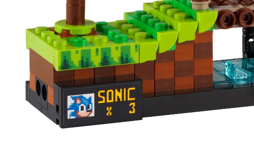 LEGO Ideas 21331 Sonic the Hedgehog Green Hill Zone life counter
