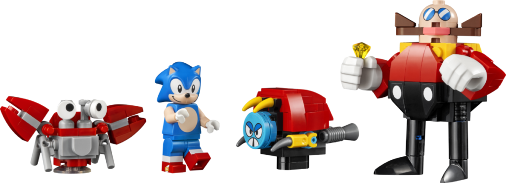 LEGO Ideas 21331 Sonic the Hedgehog Green Hill Zone minifigures