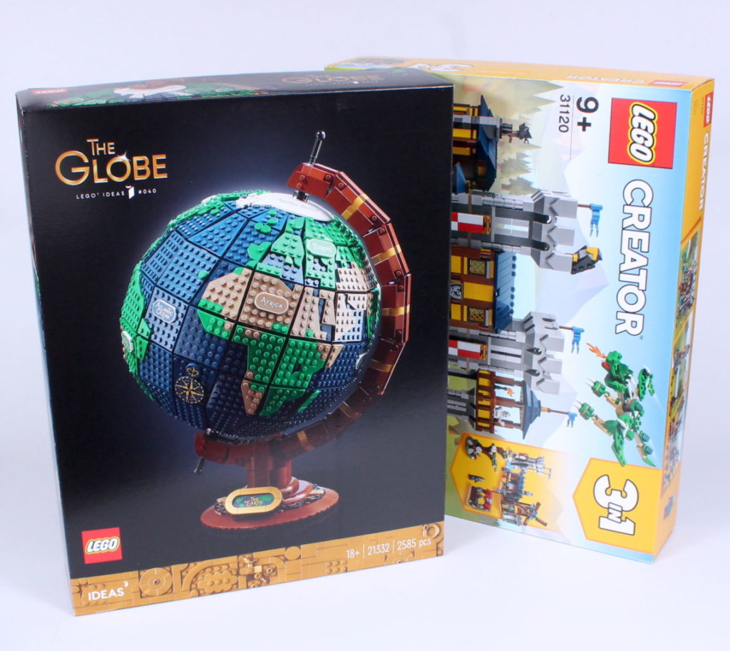LEGO Ideas 21332 The Globe box comparison 5