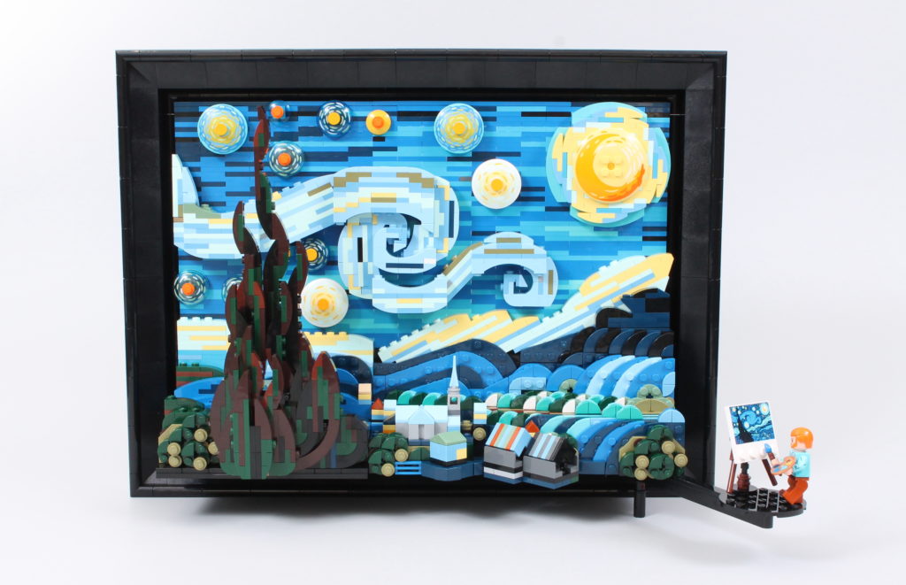 LEGO Ideas 21333 The Starry Night review 3