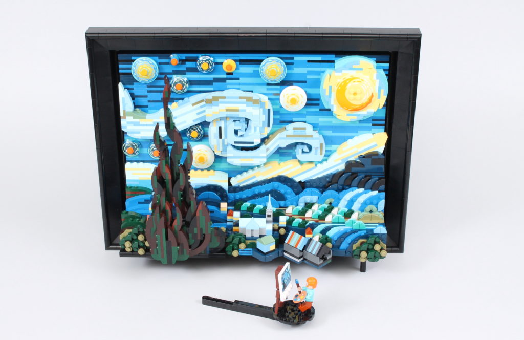 LEGO Ideas 21333 The Starry Night review 6