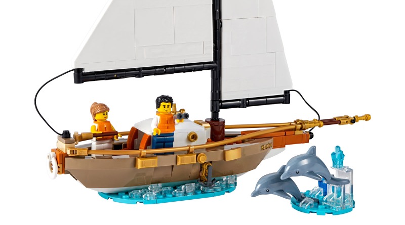 LEGO Ideas 40487 Sailboat Adventure GWP available now for VIPs