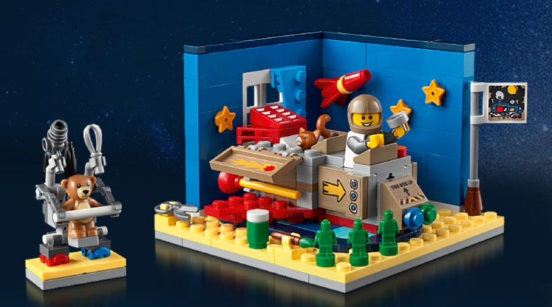 Lego Ideas 40533 Cosmic Cardboard Adventures တွင် ပါဝင်ခဲ့သည်။