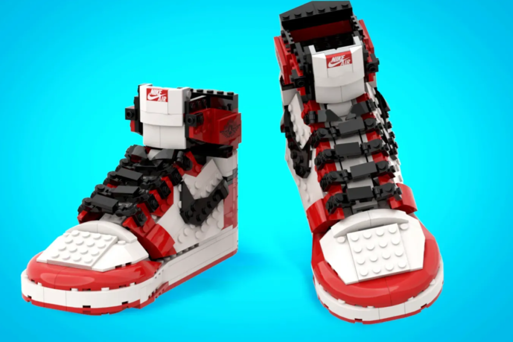 How to make sales lego jordan shoes