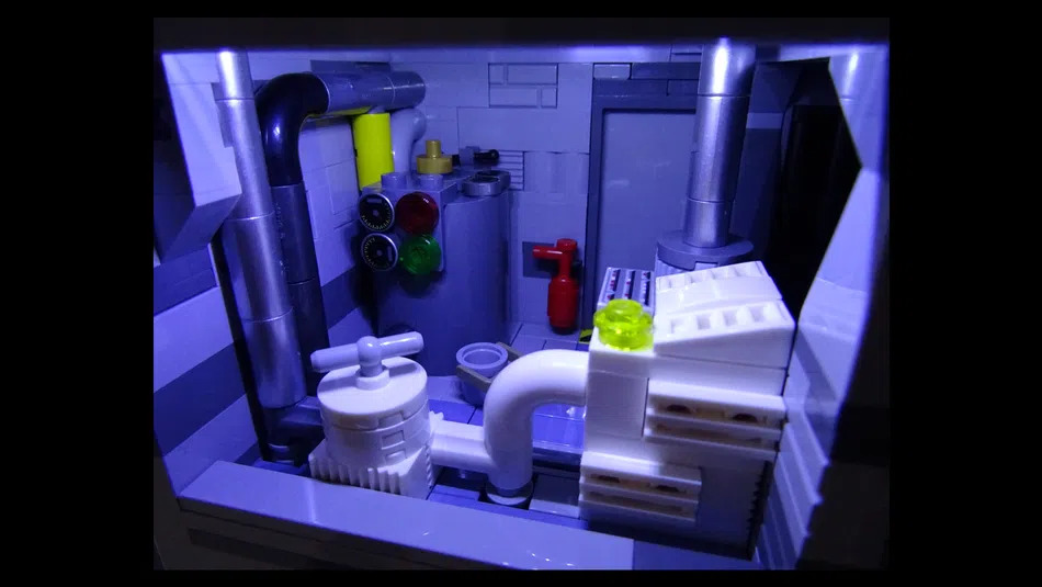 LEGO Ideas Basement Storage 10