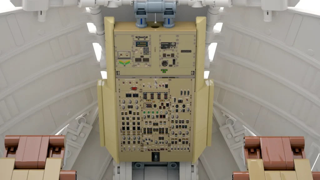 LEGO Ideas Boeing 747 Cockpit 2