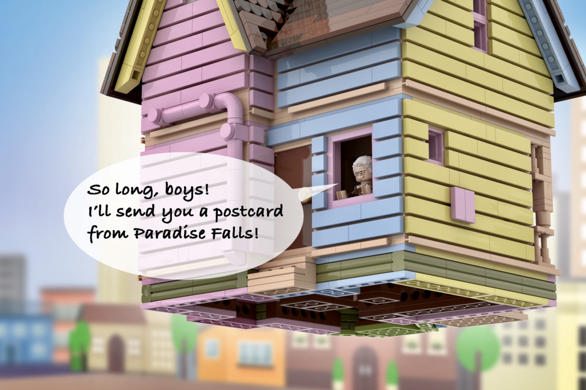 LEGO Ideas project based on Disney Pixar's Up reaches 10K