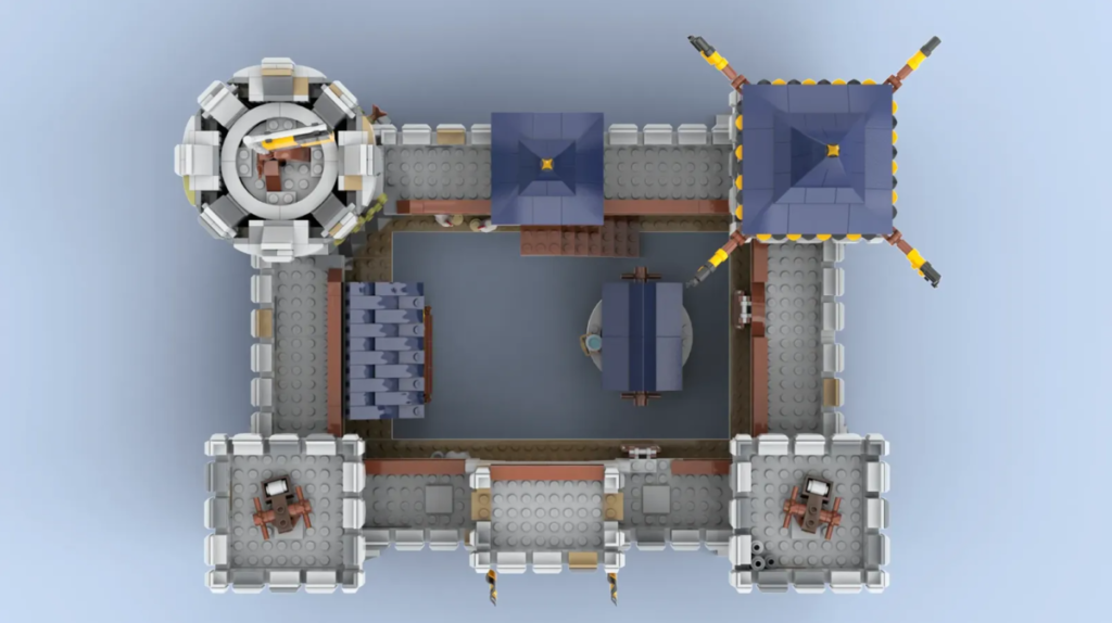 LEGO Ideas Castle outpost 3
