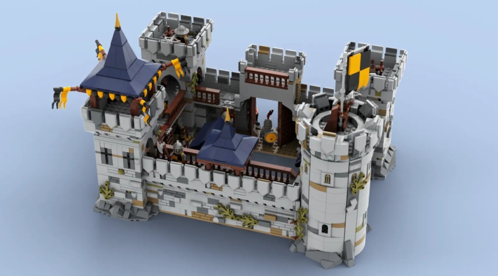 LEGO Ideas Castle outpost 4