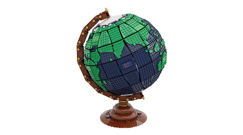 LEGO Ideas Earth Globe