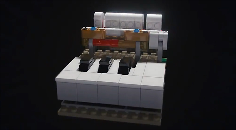 LEGO Ideas Grand Piano Tease Features