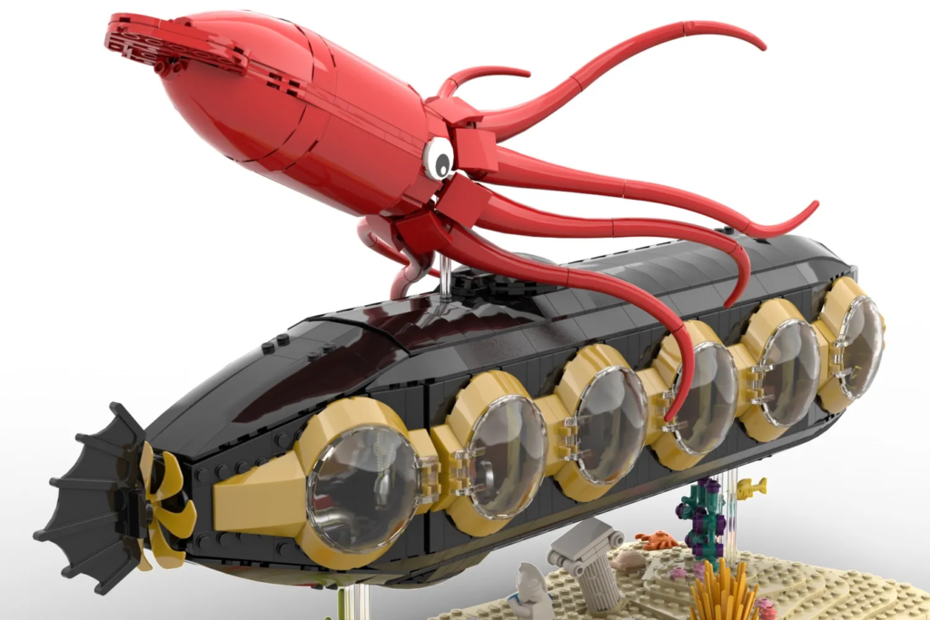 LEGO Ideas Jules Vernes Nautilus 3