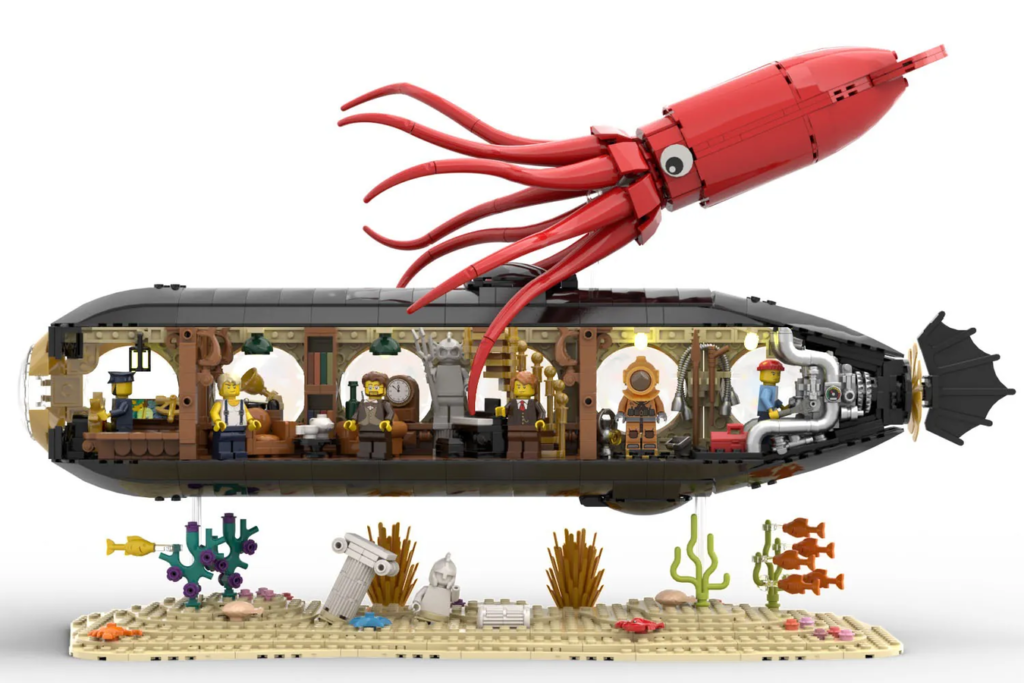 LEGO Ideas Jules Vernes Nautilus 5 1024x683