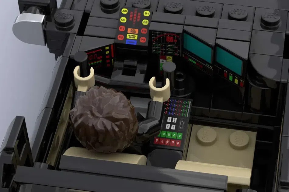 LEGO Ideas Knight Rider project interior