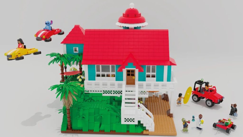 Stitch  Cool lego creations, Lego disney, Lego activities