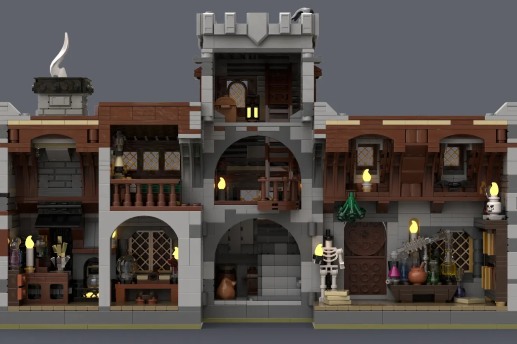 LEGO Ideas Medieval Alchemist 4
