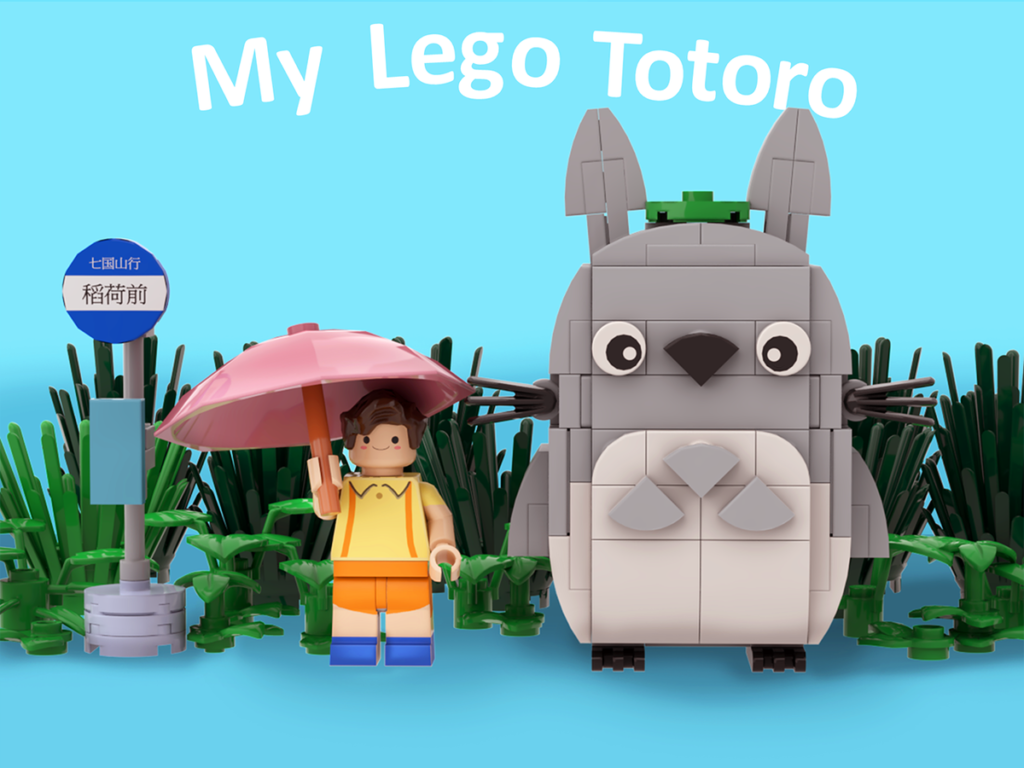 rive ned patois uudgrundelig Starry Night' designer's My Neighbor Totoro project reaches 10K on LEGO  Ideas