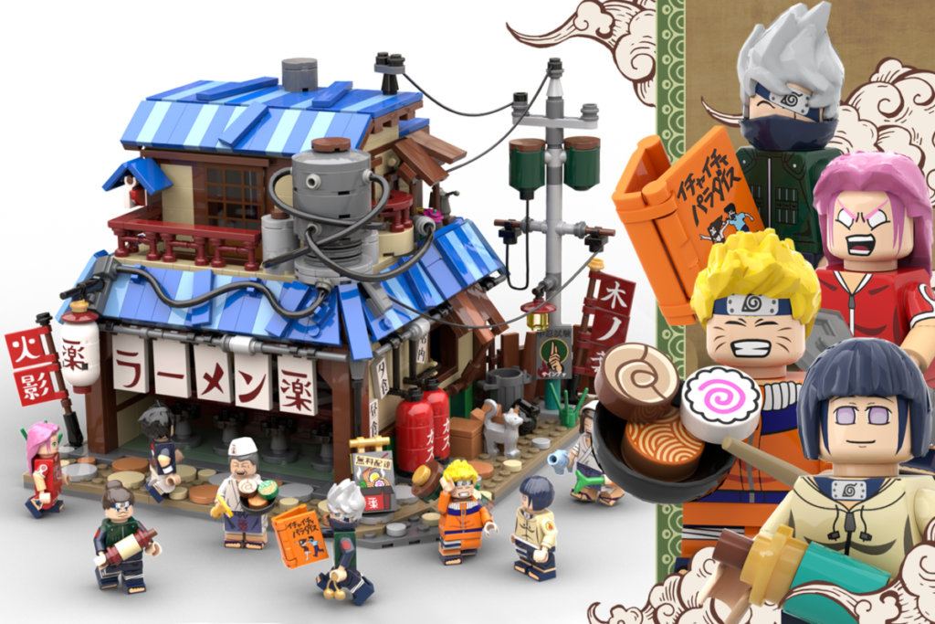 LEGO Ideas Naruto Ichiraku Ramen Shop 20th anniversary 1