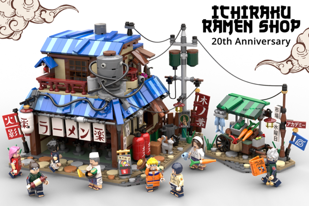 LEGO Ideas Naruto Ichiraku Ramen Shop 20th anniversary 2