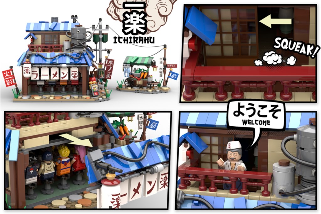 LEGO Ideas Naruto Ichiraku Ramen Shop 20th anniversary 6