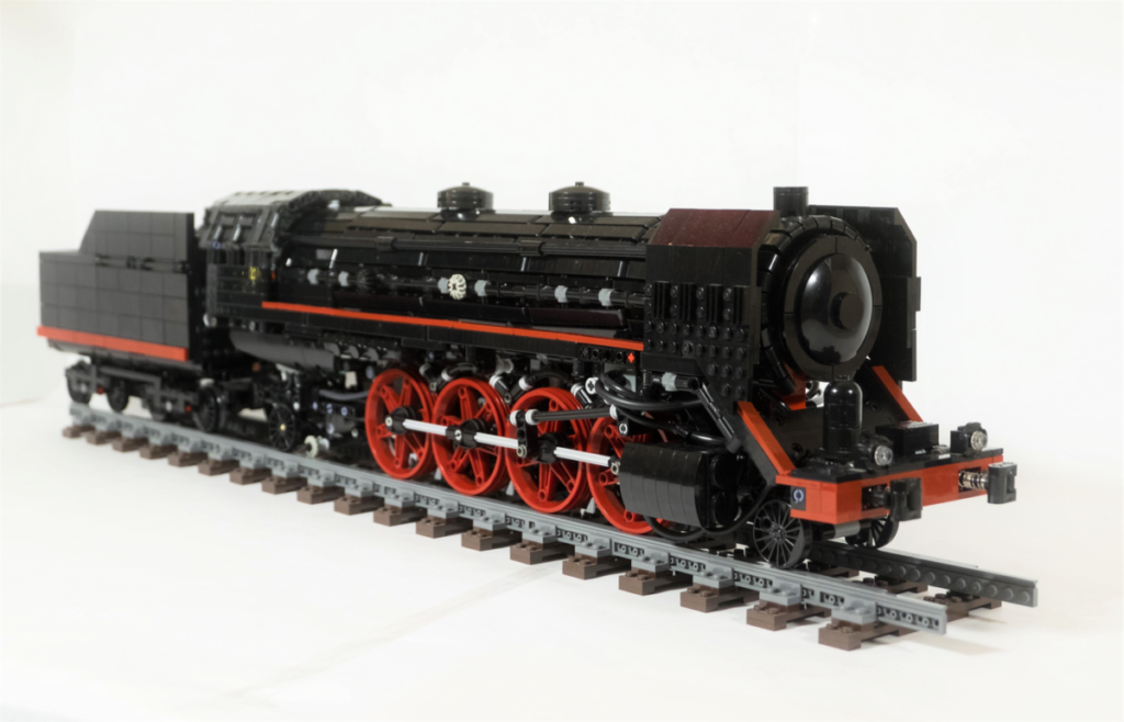LEGO Ideas Pneumatic Steam Locomotive 1