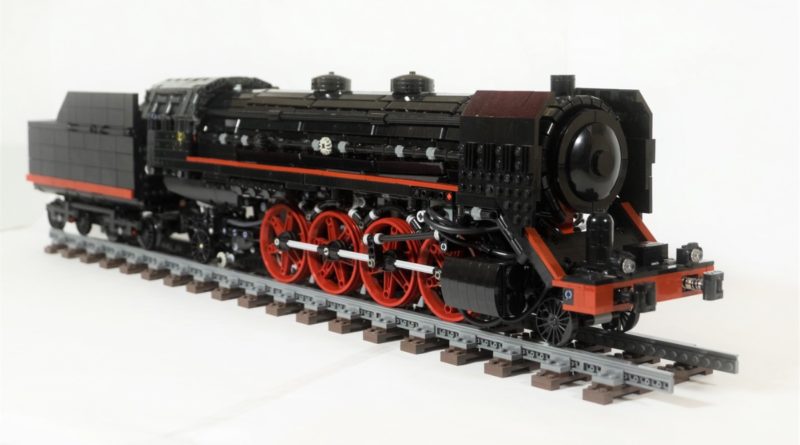 LEGO Ideas Pneumatic Steam Locomotive featured