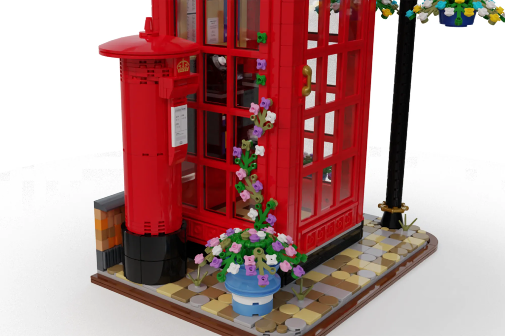LEGO Ideas Red London Telephone Box 7