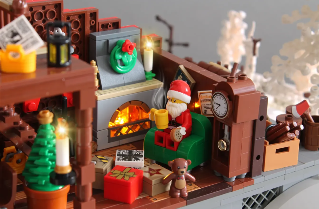 LEGO Ideas Santas cottage 2