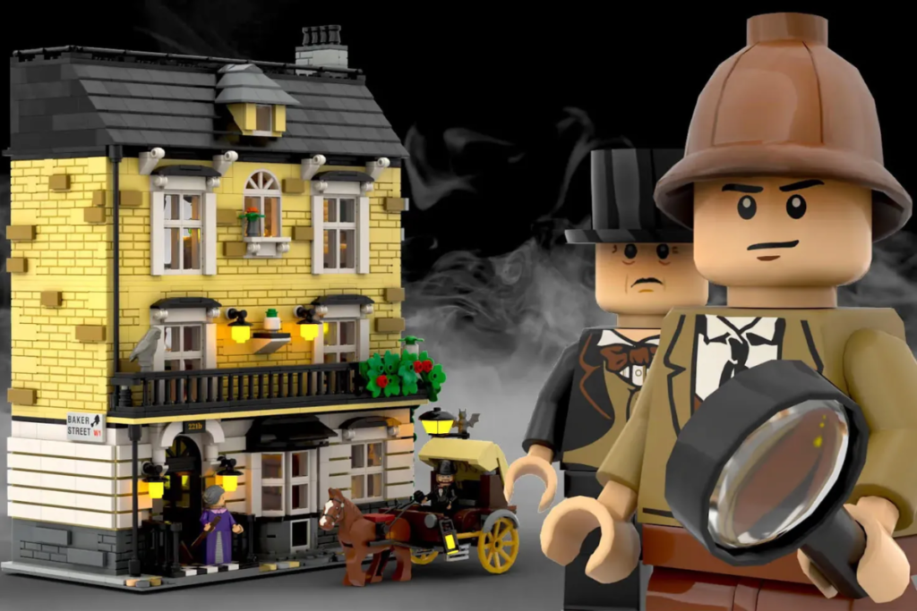 LEGO Ideas Sherlock Holmes – 221B Baker Street 1