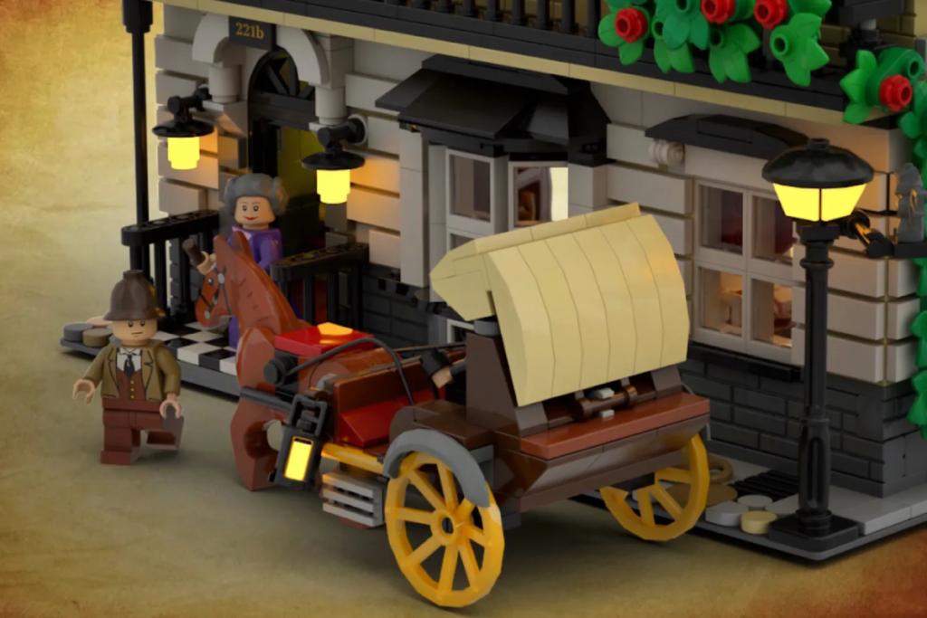 LEGO Ideas Sherlock Holmes – 221B Baker Street 6